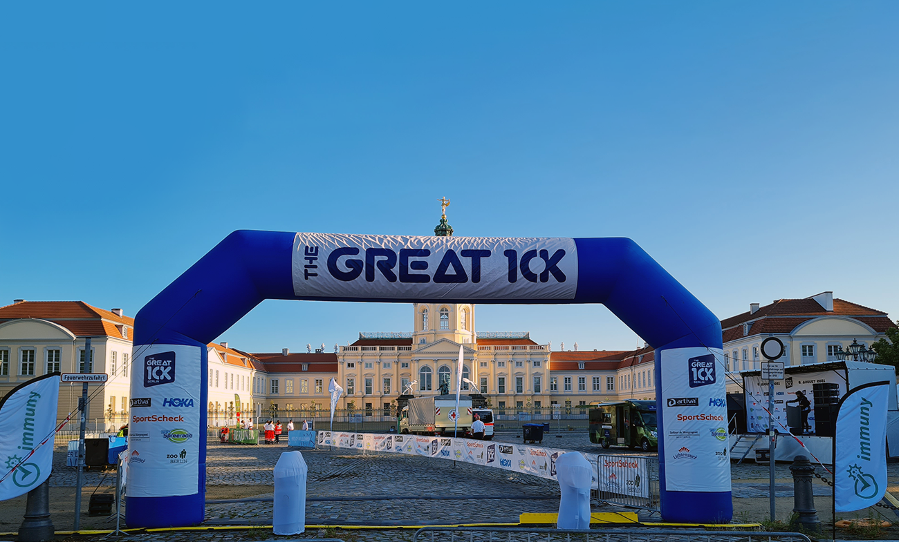 Zur News: Blaupause für Veranstaltungen: immuny sichert The Great 10K Berlin-Lauf ab