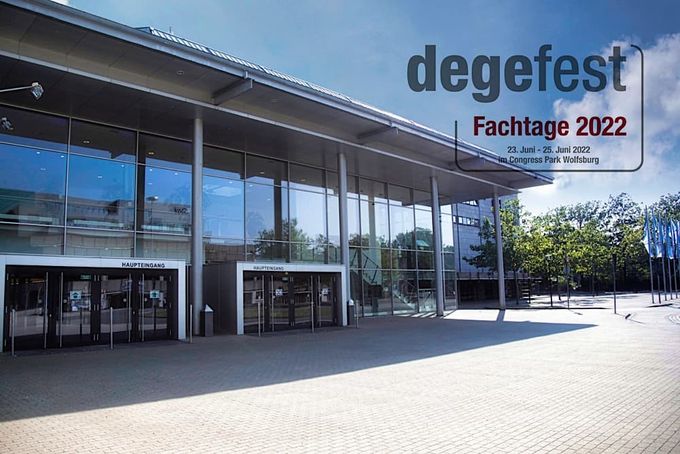 Zur News: degefest-Fachtage 2022: 23. – 25. Juni im Congress Park Wolfsburg – Motto: „Personal im Fokus“