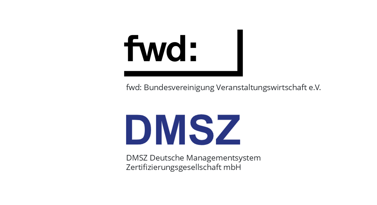 Zur News: DMSZ beantragt mit fwd: einheitliche ISO 20121-Zertifizierung für nachhaltige Events