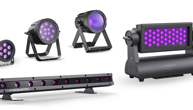 Zur News: Magmatic Atmospheric Effects stellt outdoor-taugliche Prisma™ UV-LED-Serie vor