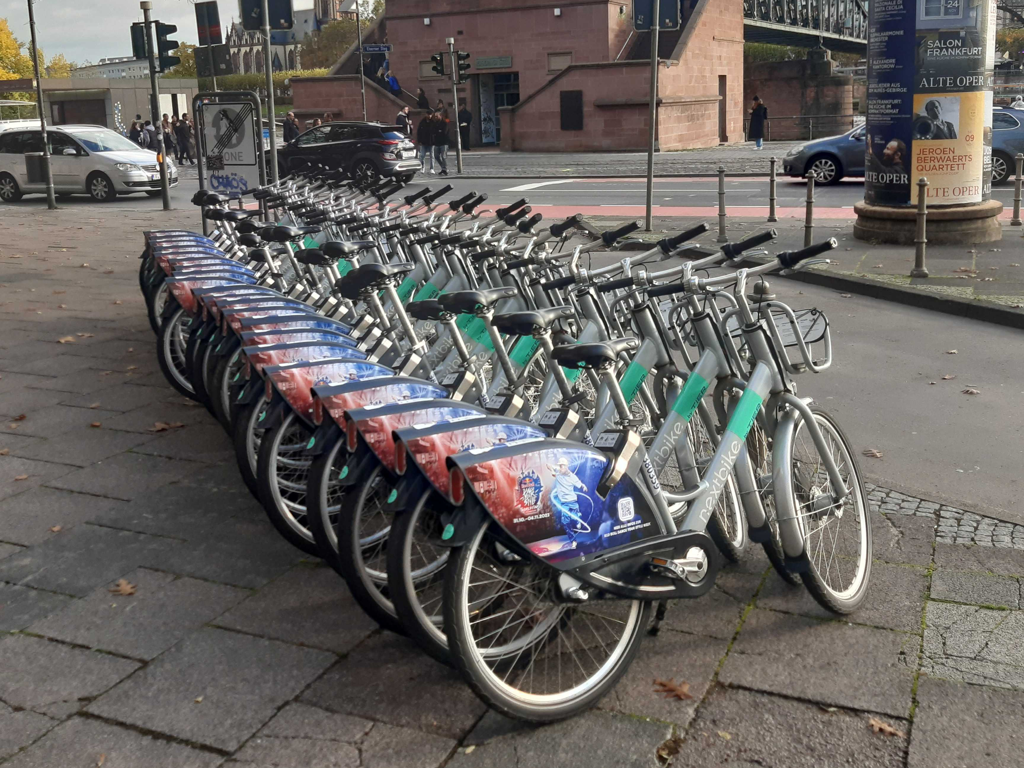 Zur News: Mehrwert Mikromobilität: Nextbike-Räder in der Eventbegleitung zum Red Bull Street Dance Event