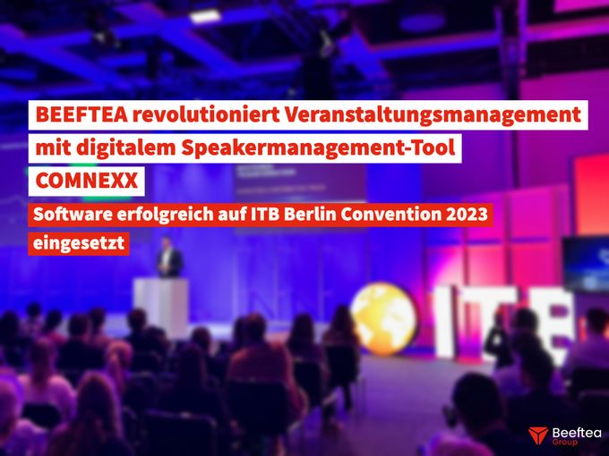 Zur News: BEEFTEA revolutioniert Veranstaltungsmanagement mit digitalem Speakermanagement-Tool COMNEXX