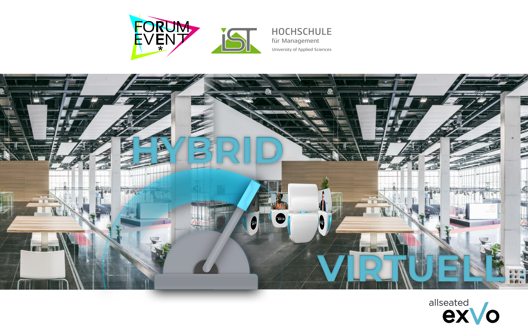 Zur News: Allseated EXVO ist Plattform-Partner des FORUM EVENT 2022
