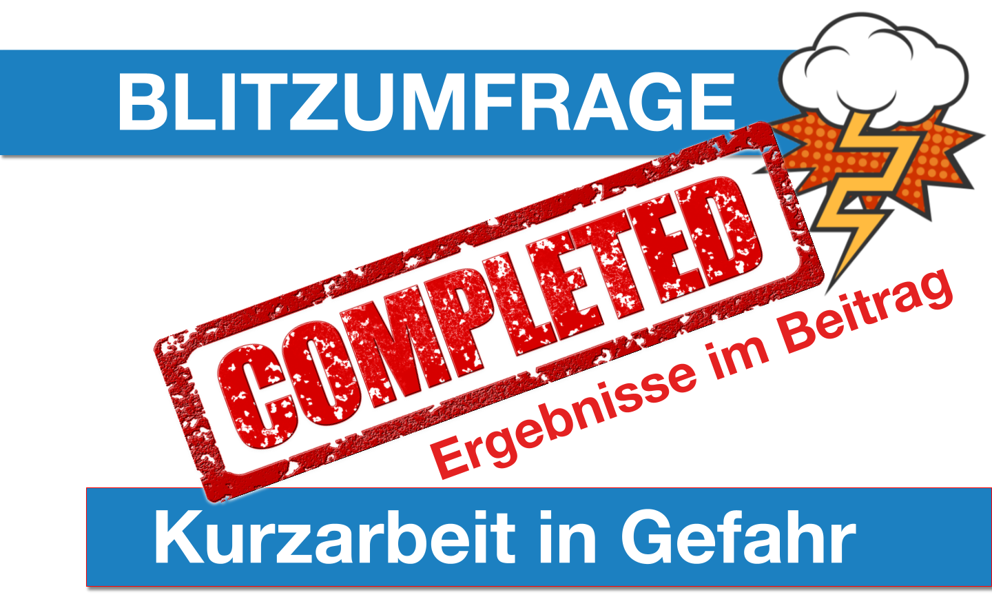 Zur News: Initiative der Veranstaltungswirtschaft: Ergebnis der Blitzumfrage KuG und Ausblick