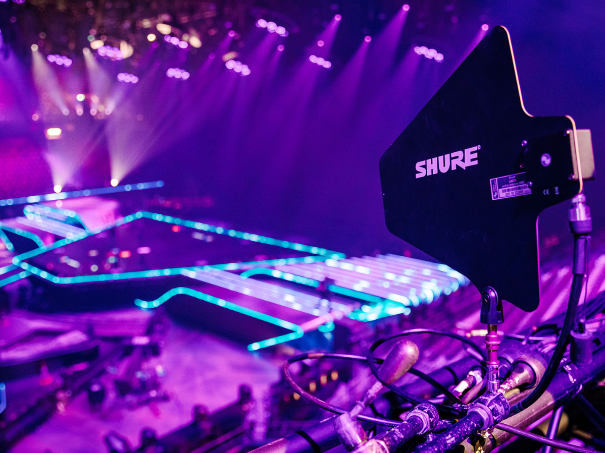 Zur News: Shure überzeugt beim Eurovision Song Contest 2021 mit dem Axient® Digital Drahtlossystem